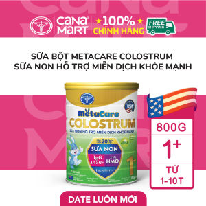 Sữa bột Metacare Colostrum 1+ giúp trẻ tăng cường miễn dịch (800g)