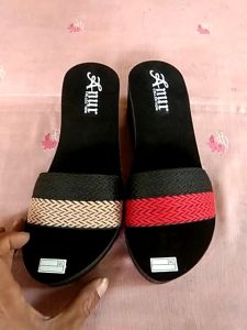 ANUR - sendal wanita terbaru 2022 selop webing kombinasi