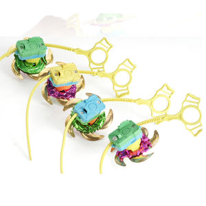 QUANSEN 3D Rotation Gyroscope Gyro Early Childhood Kids Educational Spinning Top Toys