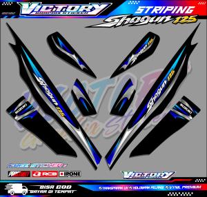 STRIPING VARIASI SUZUKI SHOGUN 125 / STICKER LIST VARIASI MOTOR SHOGUN 125