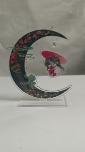 Tian Guan Ci Fu Heavens Blessing Anime Merch Acrylic Stand Xie Lian Hua Cheng Umbrella Moon Display Decoration Model Collectible Birthday Gift