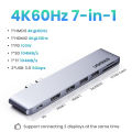 UGREEN Multifunction Adapter USB C HUB Dual Type C to USB 3.0 Splitter HDMI Adapter for MacBook Pro M2 2022 MacBook Air 13” M1 MacBook Air 2020 MacBook Pro 2020 Thunderbolt 3 USB-C Port USB HUB. 