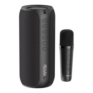 ZEALOT S69M Portable Bluetooth Speaker 20W 3600mAh Karaoke Speaker With Wireless Microphone TWS Stereo RGB Lighting Heavy Bass For Home Party Camping Outdoor Gathering