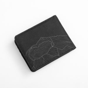 RAUNG - Relief Wallet 1.0 /  Dompet Pria Kanvas Relief 1.0 - Fitur Slot Penyimpanan tersembunyi