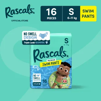 Rascals Cocomelon Swim Pants Size S 16Pcs