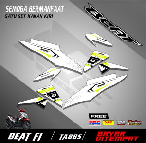 BEAT FI STIKER STICKER STRIPING BEAT FI 2015 2016 SEMI FULL MINIMALIS NEW DESIGN TA885