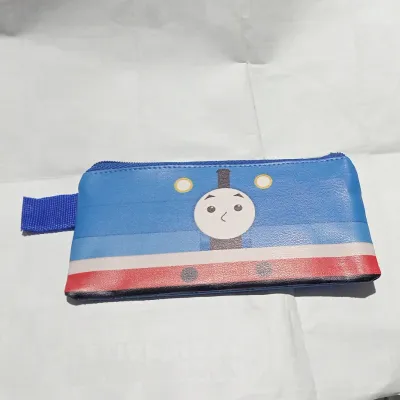 mini kecil tempat pensil model dompet Thomas and Friends kereta api murah isi alat tulis uang kertas koin coin unik