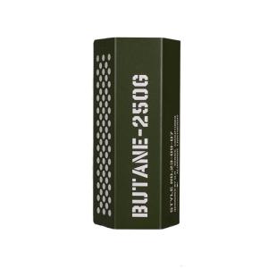 Phong Cách Cổ Điển Hình Lục Giác Khí Canister Trường Hợp Hợp Kim Bảo Vệ Khí Canister Tay Áo Cho Cắm Trại Và hoạt động ngoài trời