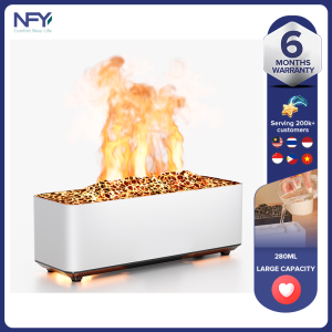 280ML volcano aroma diffuser flame humidifier air diffuser ultrasonic essential oil mist humidifier