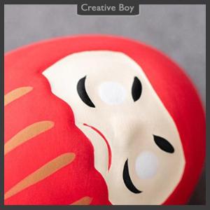 [Creative] Japanese Daruma Statue Daruma Tumbler Crafts Lucky Fortune Ornament Landscape Daruma Doll Fengshui Home Decor Gift