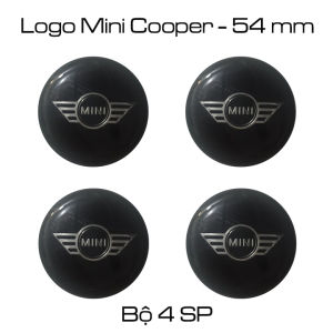 Ốp chụp mâm cho xe Mini Cooper Logo xe Mini Cooper ốp mâm (Lazang) (đường kính 54mm). Chất liệu nhựa ABS cao cấp.