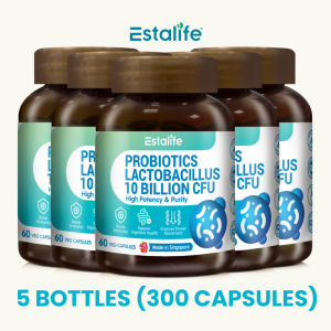 Estalife Probiotics 10 Billion CFU - Advanced Lactobacillus for Gut Health & Immunity (60s)