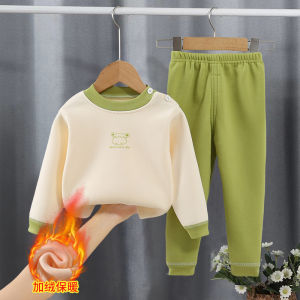 Utopia ชุดนอนเด็กผู้ชาย หนา Pajamas kids ชุดกันหนาวเด็ก ชุดเด็กนอน ลายการ์ตูน แขนยาวขายาว ผ้าคอตตอนผสมสเปนเด็กซ์ ผ้านิ่มเด้ง ใส่สบาย