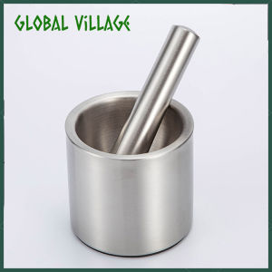 Bộ cối chày inox 304 - trọn đời không han gỉ - bảo vệ sức khỏe cho người sử dụng[TP.HCM]