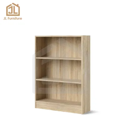 JL Furniture 3/6 Tier Wide Bookcase Multipurpose Bookshelf Cabinets Display Shelf Rak Buku Almari Home Living Wood Shelf