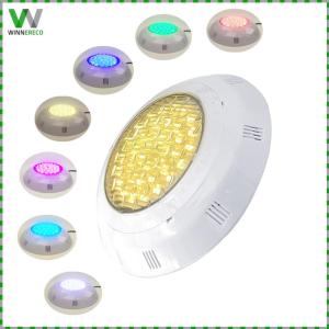 ไฟ LED ใต้น้ำกันน้ำ IP68 ควบคุมระยะไกล สำหรับตกแต่งสระว่ายน้ำและการว่ายน้ำในเวลากลางคืน