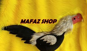 GROSIR ! BONEKA AYAM ADUAN BULU SINTETIS
