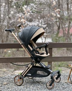 [Tặng ghế HOO] XE ĐẨY GẤP GỌN XOAY 360° ABLE COZY SHINE PREMIUM HÀN QUỐC