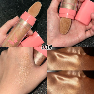 VERONNI Body Glitter Highlighter Pigment Makeup 3 color High Gloss Sparkle Loose Powder Sparkle Patting Powder for Hair Face Eyes Lip