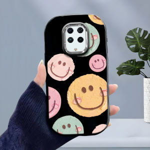 เคสโทรศัพท์สำหรับ Xiaomi Redmi K30โปร K30ซูม K40 K40 K60โปร5กรัม K60อัลตร้าเคสสีสันสดใสใบหน้ายิ้มแย้มในภาพสีน้ำมันเคสโทรศัพท์เคสซิลิโคนกันกระแทกนิ่มรูปไข่