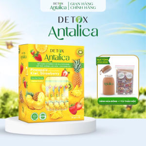 [HOẢ TỐC] Detox Dứa Thơm Antalica Hỗ Trợ Sáng Da Cung Cấp Vitamin C Hộp 20 gói