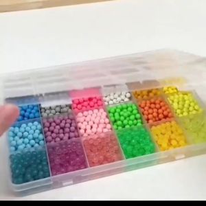 DIY Children Magic Water Beads Hand Crafts Water Fuse Beads for Educational Toys Color Beads Puzzle