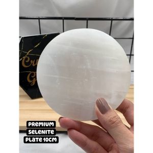 |SG| Natural Selenite Bowl / Plate / Cleanse and Recharge Crystals