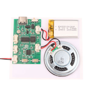 Joldhans 300โมดูลการบันทึกการเล่นเสียงโมดูลการ์ดอวยพรบอร์ดบันทึกเสียงคุณภาพเสียงชัดเจน