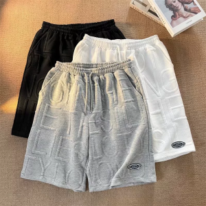 【In Stock】 Womens shorts sports shorts elastic pants printed shorts comfortable and simple pants 短裤 男士 女士