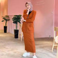 Rok Rajut Span / Rok Rajut Dewasa / Rok Rajut Premium Tebal / Rok Panjang / Rok Span Wanita / Knit Skirt. 