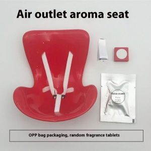 ASRV Labubu Car Seat Doll Seat Car Air Outlet Aromatherapy Clip Car Interior Decoration Essential