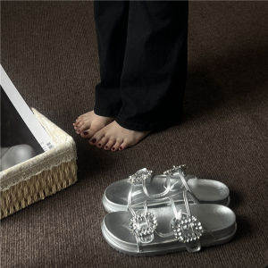 IELGY Internet celebrity slippers womens new platform French fashion in summer