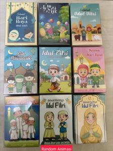 Amplop Lebaran Hari Raya Idul Fitri 2025  / Angpao Ramadhan Isi 50 Lembar / Angpau THR Kemasan Mika Uk 6.5 x 9.5 Cm