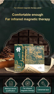 Heel patch herbal mugwort far infrared magnetic therapy to relieve pain and reach the lesion directl