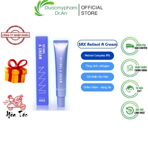 Kem Dưỡng SRX Retinol A Cream Tái Tạo Da Trẻ Hoá Tăng Cường Sau Peel Cho Mọi Loại Da 30ml - DuocmyphamDrAn