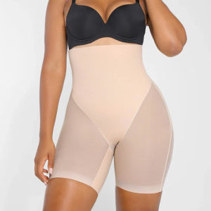 High-Waist Abdomen-Shaping Pants Womens Postpartum Waist-Cinching Hip-Lifting Trousers Strong Waist Control