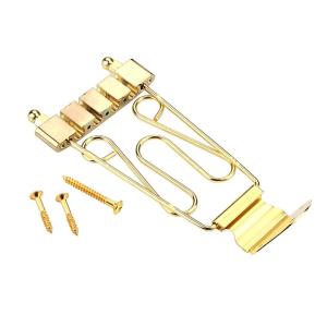 Bass Trapeze tailpiece Bridge bass tailpiece Trapeze cho 4 Bass điện dây Bộ phận thay thế phụ kiện