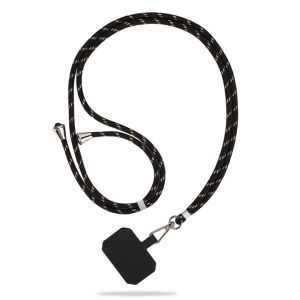 FIRST SONG Fashion Universal Mobile Phone Strap Diagonal Strap Mobile Phone Accessories Back Sticker Nylon Soft Rope Cell Phone Hanging Cord Crossbody Patch Phone Lanyards Phone Lanyards