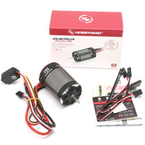 HobbyWing QuicRun Fusion Pro 540 2300KV Brushless Sensory Motor Built In 60A ESC 2 in 1 for RC 1/10 Climbing Car
