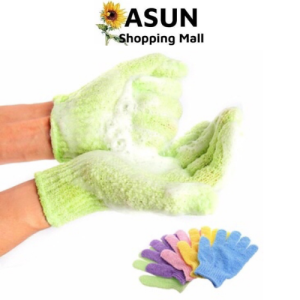 1 Cặp Găng Tay Massage Tẩy Tế Bào Chết Cho Spa Tiện Dụng (Giao Màu Ngẫu Nhiên)