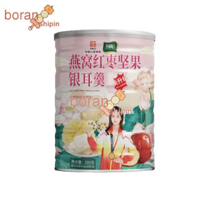 燕窝坚果藕粉银耳羹藕粉红枣银耳根早上冲泡速食速溶 -Birds Nest Nut Lotus Root Powder White Fungus Soup Lotus Root Powder