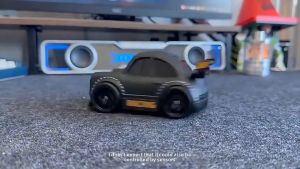 3-in-1 Smart RC Car with Follow & Escape Modes 360° Stunt Drift Voice/Light Effects and Pet Play Mode 4WD Remote Control Car Toy for Kids and Cat Dogs