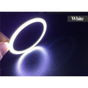 WH [Ready Stock] 1pcs LED Angel Eyes Halo Ring Headlight Daytime Running Light DRL 12V 60-120mm Car Motorcycle Headlight  Accessories