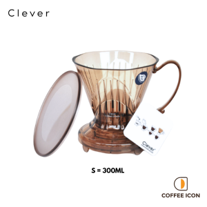 [Coffee Icon] Taiwan Original Coffee Clever Dripper Include 100pcs Filter Paper -美國咖啡精品協會推薦聰明濾杯含100張濾紙新裝上巿 (Ready Stock)