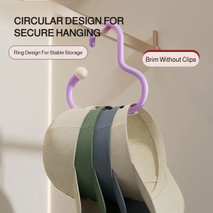 Organizer Silk Scarf Strong Load-bearing Storage Containers Storage Anti-hooking Hang a Hat Organize