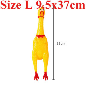 GÀ BÓP Biết Kêu Shrilling Chicken Phát Ra La Hét Tiếng Gà Ngộ Nghĩnh - Đồ Chơi Cho Chó Mèo