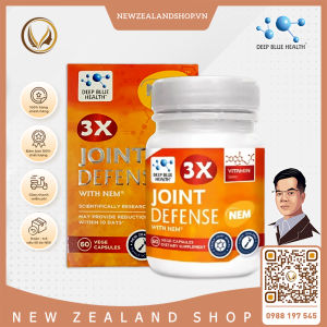 Viên uống bổ khớp nhức xương khớp Deep Blue Health 3x NEM Joint Defense 60 viên