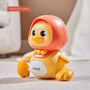LABAICAI Điện Gà đi bộ chạy điện Từ tính Gà Con Gà lắc từ tính Đồ chơi trẻ em Vịt Cú Đi Bộ chạy điện Trẻ mới biết đi