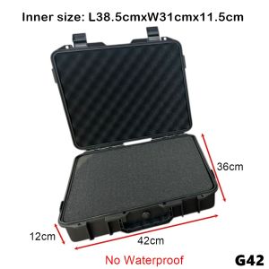 Waterproof Hard Plastic Carry Case Tool Storage Box Camera Organizer w/ Sponge