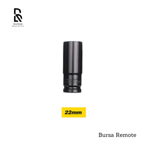 Mata Socket Extention Impact 8 MM - 32 MM Kunci Sok Impact 1/2" Sock Deep Wall Panjang Hitam